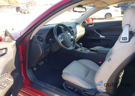 2012 Lexus Is 350C z USA, uszkodzony, nr VIN JTHFE2C21C2507887